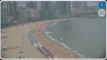 전국-해변,해수욕장-실시간-CCTV-보기-부산-해운대해수욕장-CCTV